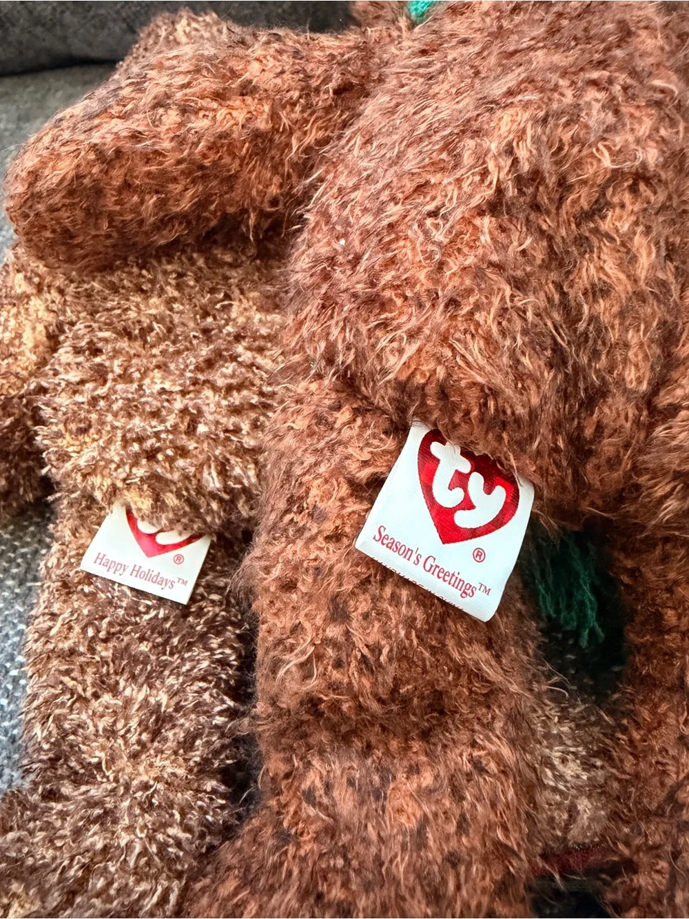 TY Holiday Beanie Babies Set of 2